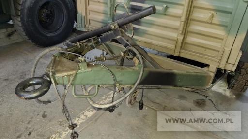 Przyczepa 1-os. do warsztatu B1/SAM (ład. 1 500 kg) z zespołem spalinowo-elektrycznym PAD-8 (8 kW, 3x400 V, 50 Hz) 